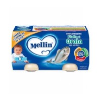 MELLIN OMOGENEIZZATO ORATA 2X80G